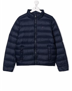 Стеганая куртка с вышитым логотипом Tommy hilfiger junior