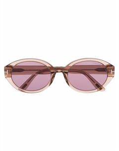 Солнцезащитные очки в овальной оправе Tom ford eyewear