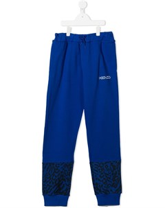 Спортивные брюки с логотипом Kenzo kids