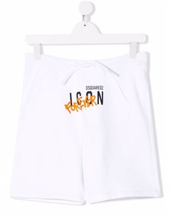 Спортивные шорты с логотипом Dsquared2 kids