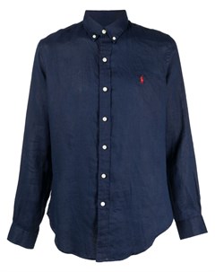 Льняная рубашка Polo Pony Polo ralph lauren