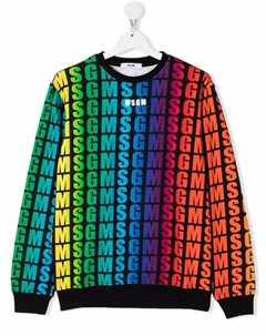 Толстовка с монограммой Msgm kids