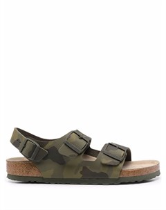 Сандалии с камуфляжным принтом и пряжками Birkenstock