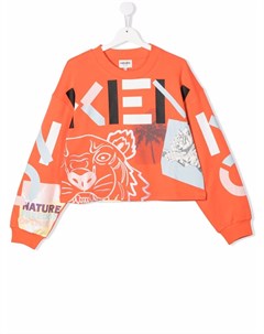 Толстовка с логотипом Kenzo kids