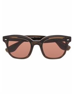 Солнцезащитные очки в прямоугольной оправе Oliver peoples