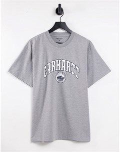 Серая футболка с надписью Berkeley Carhartt wip