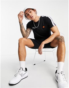 Черная футболка с логотипом Ellesse