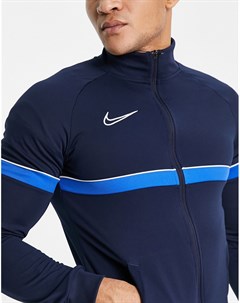 Темно синяя олимпийка Academy Dri FIT Nike football