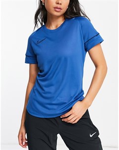 Синяя футболка academy Nike football