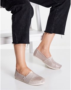 Бежевые эспадрильи Toms