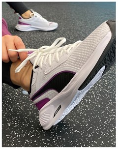 Кроссовки белого фиолетового цвета Scorch Runner Puma