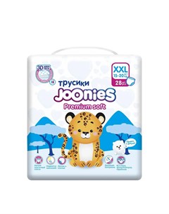 Подгузники трусики Premium Soft размер XXL 15 20кг 28шт Joonies