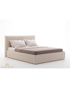 Кровать nice бежевый 164x100x220 см Idealbeds