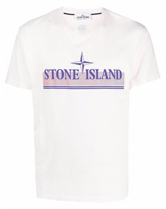 Футболка с логотипом Stone island