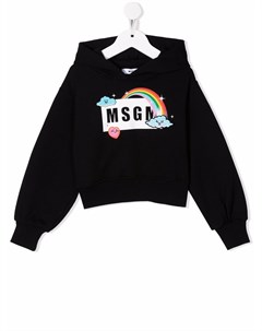 Худи с принтом Msgm kids