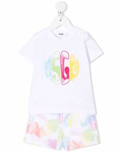 Спортивный костюм с принтом тай дай Msgm kids