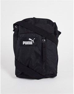 Черная сумка через плечо Puma