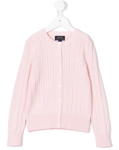 Кардиган вязки с косичками Ralph lauren kids