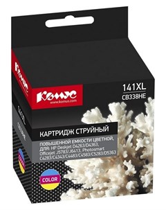 Картридж струйный 141xl Cb338he цв пов емк для HP Djd4263 Комус