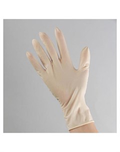 Набор перчаток хозяйственных латексные размер M 10 шт Доляна