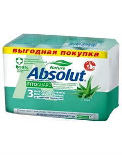 Мыло Алоэ антибактериальное Absolut