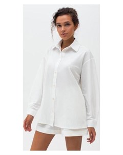 Пижама женская Сорочка шорты Home Collection цвет белый р р 46 Minaku