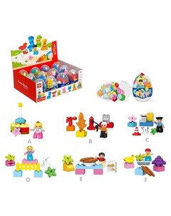 Конструктор в яйце Городские жители Kids home toys