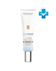 Тонирующий увлажняющий крем флюид SPF 50 песочный 30 мл NeoVisage Dermedic