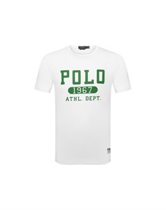 Хлопковая футболка Polo ralph lauren