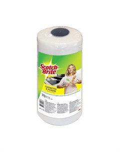 Салфетка в рулоне Scotch Brite 70 шт 3m