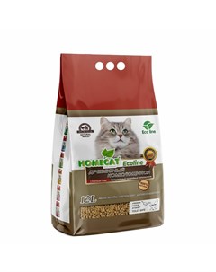 Ecoline древесный комкующийся наполнитель Homecat