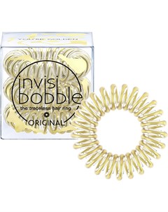 Резинка браслет для волос ORIGINAL You re Golden с подвесом Invisibobble