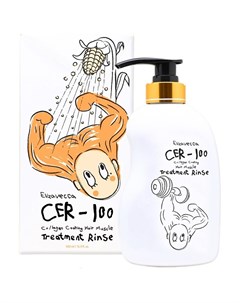 Маска бальзам для волос CER 100 Collagen Coating Hair Muscle Treatment Rinse 500 мл Elizavecca