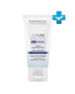 Emolient Linum Увлажняющий успокаивающий крем для лица 50 гр Dermedic