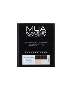 Brow Kit Набор для оформления бровей оттенок Dark 5 9 гр Mua make up academy