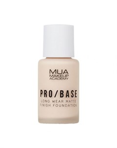 Pro Base Long Wear Matte Finish Foundation Тональный крем матирующий оттенок 101 30 мл Mua make up academy