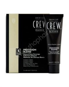 Precision Blend Краска для седых волос светлый оттенок 7 8 3 40 мл American crew