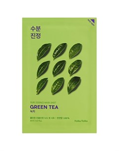 Противовоспалительная тканевая маска Pure Essence Mask Sheet Green Tea Holika holika