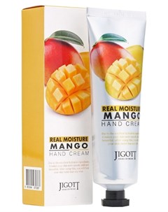 Увлажняющий крем для рук с экстрактом манго Real moisture mango hand cream Jigott
