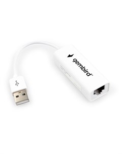 Сетевая карта USB 2 0 Fast Ethernet adapter NIC U4 Gembird