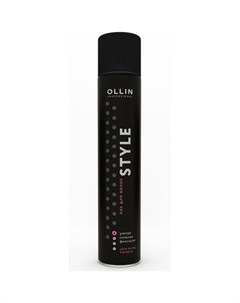 Style Ultra Strong Hairspray Лак для волос ультрасильной фиксации без отдушки 400 мл Ollin professional
