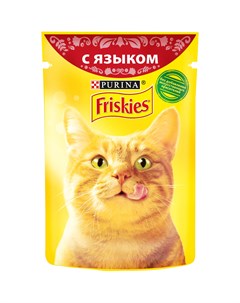 Корм для кошек с языком в подливе 85 г Friskies