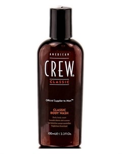 WASH Гель для душа 100 мл Hair Body American crew