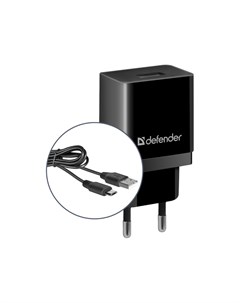 Зарядное устройство UPC 11 1xUSB кабель microUSB 83556 Defender