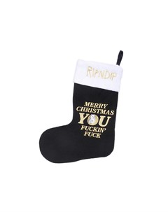 Носки для подарков Merry Christmas Stocking Black 2022 Ripndip