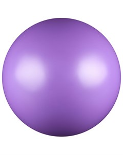 Мяч для художественной гимнастики силикон металлик 15 см 300 г цвет сиреневый Nobrand