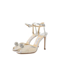 Комбинированные босоножки Sacora 100 Jimmy choo