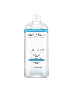 Вода Hydrain3 Hialuro Мицеллярная H2O 500 мл Dermedic