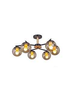 Люстра МО Е27 60 Вт 230В черный Jupiter lighting