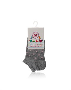Детские носки Kids Collection c 1718 серый меланж р 12 14 Красная ветка